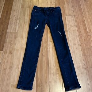 Girls Hudson skinny jeans size 12